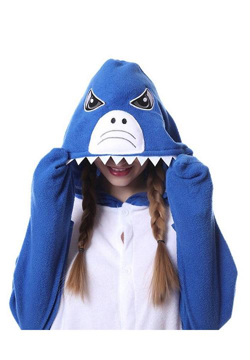 Combinaison Pyjama Requin Méchant