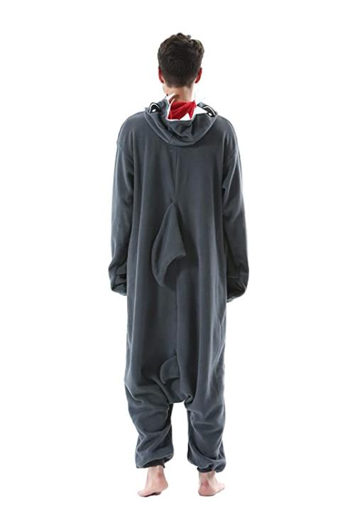 Combinaison Pyjama Requin Noir