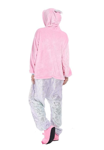 Combinaison Pyjama Sirène Rose