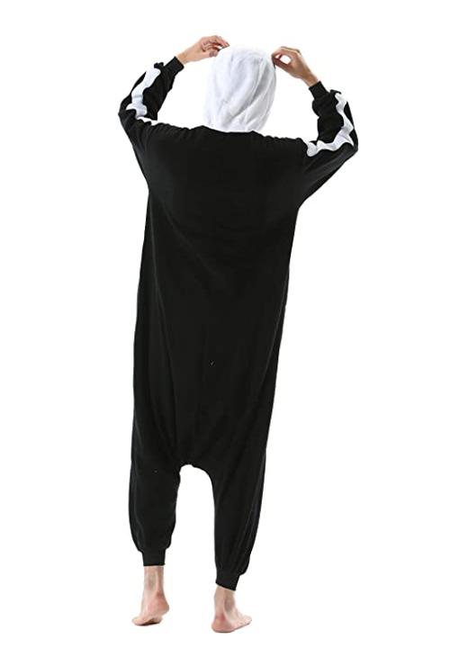 Combinaison Pyjama Homme Squelette