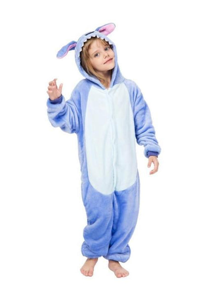 Combinaison Pyjama Fille Stitch Bleu