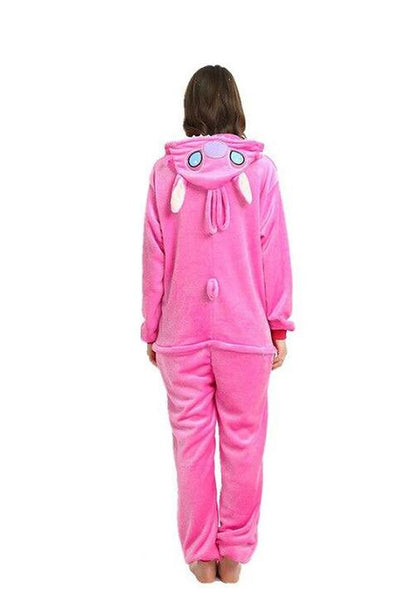 Combinaison Pyjama Femme Stitch Rose