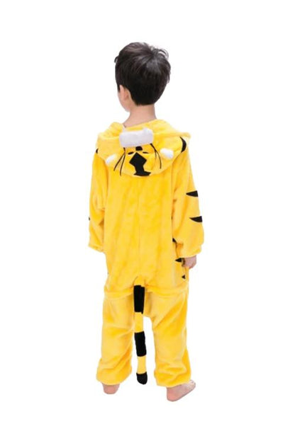 Combinaison Pyjama Garçon Tigre Jaune