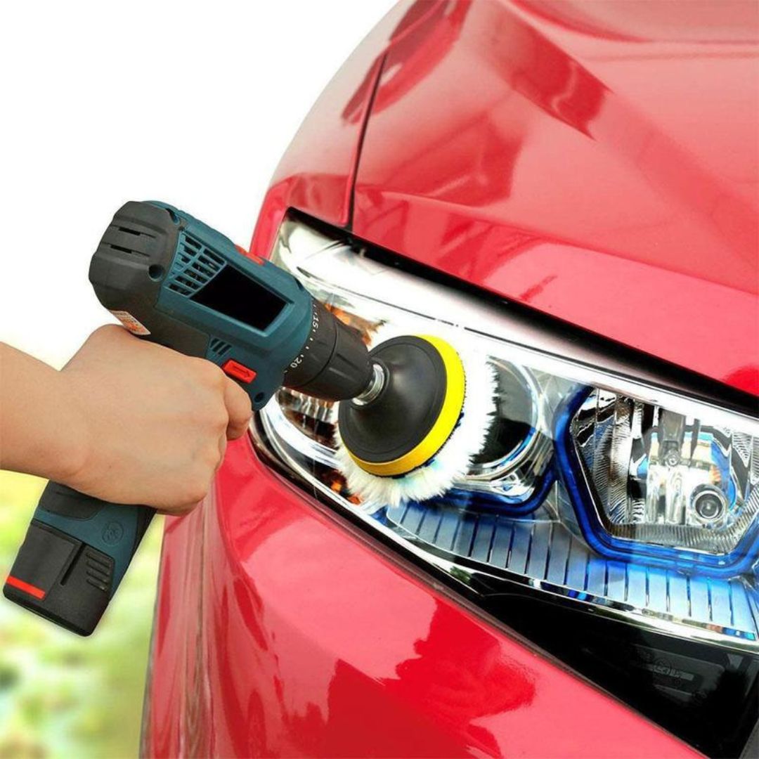 KIT POLISSAGE VOITURE | Polish Pad™, Kit 5 pièces Ø15cm