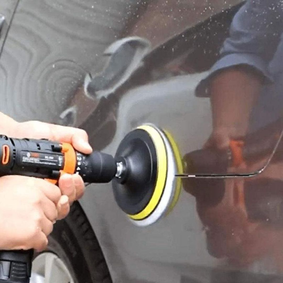KIT POLISSAGE VOITURE | Polish Pad™, Kit 5 pièces Ø15cm