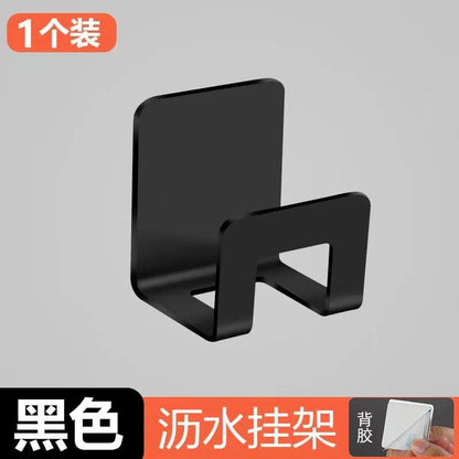 Kitchen Organizer Sponge Holder Soap Drying Rack Self Adhesive Sink Drain Racks Stainless Steel Sink Wall Storage Racks Hooks d