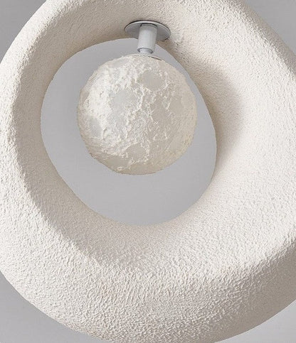 Lampe Suspendue Design Naturel LED – Applique Moderne en Polystyrène
