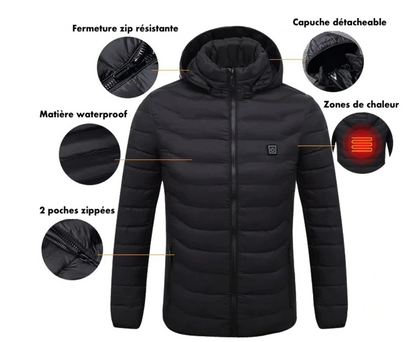 Veste Chauffante Unisexe