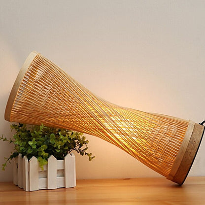 Lampe de chevet Bambou Tricoté
