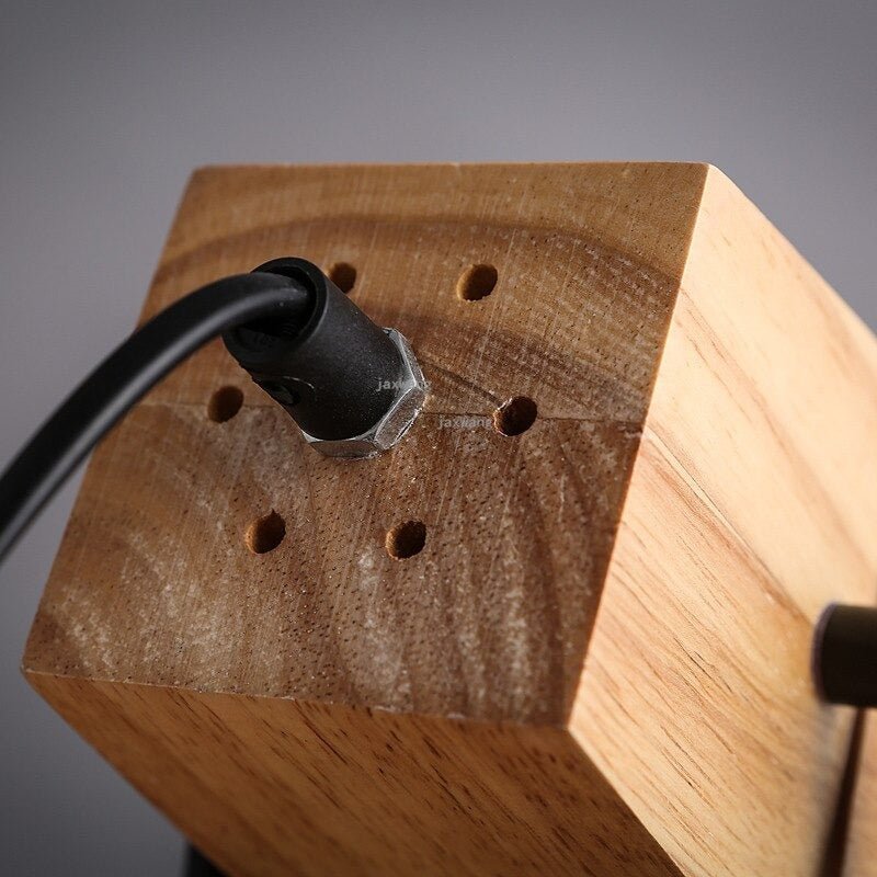 Lampe de chevet Bois Ajustable