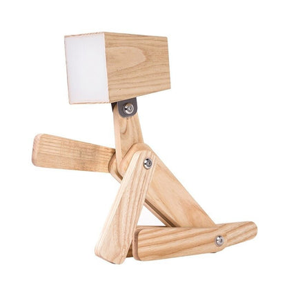 Lampe de chevet Bois en forme de Chien