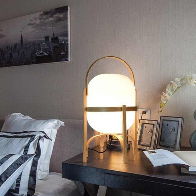 Lampe de chevet Bois Japonaise