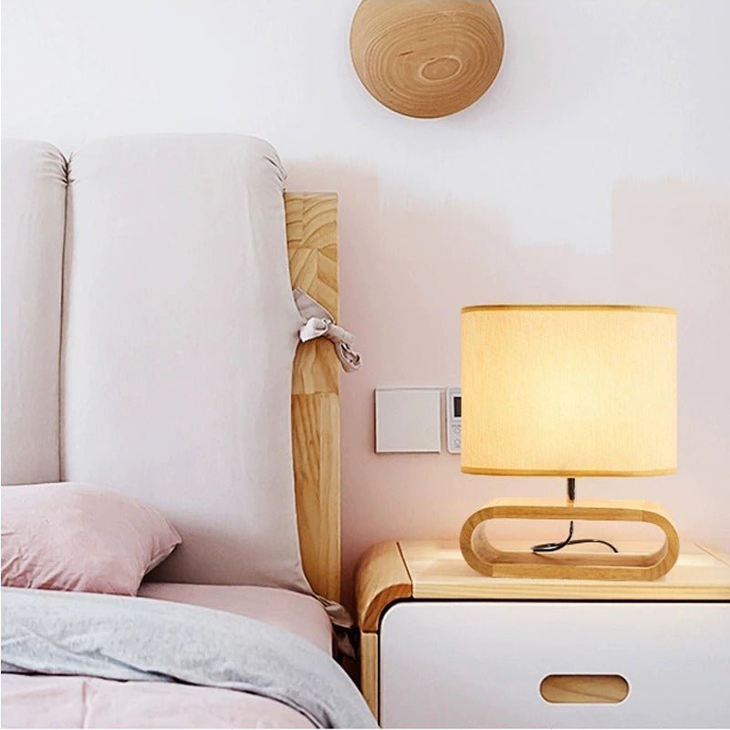 Lampe de chevet Bois Nordique