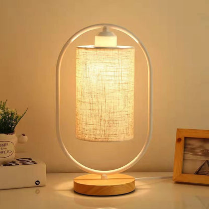 Lampe de chevet Bois Style Industriel  LampesDeChevet Blanc  