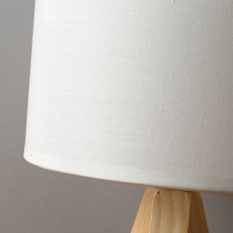 Lampe de chevet Bois Trépied Scandinave