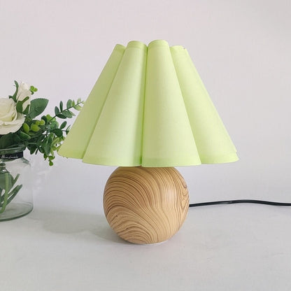 Lampe de chevet Bois Vintage  LampesDeChevet Vert  
