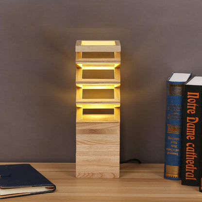 Lampe de chevet Bois Wooden