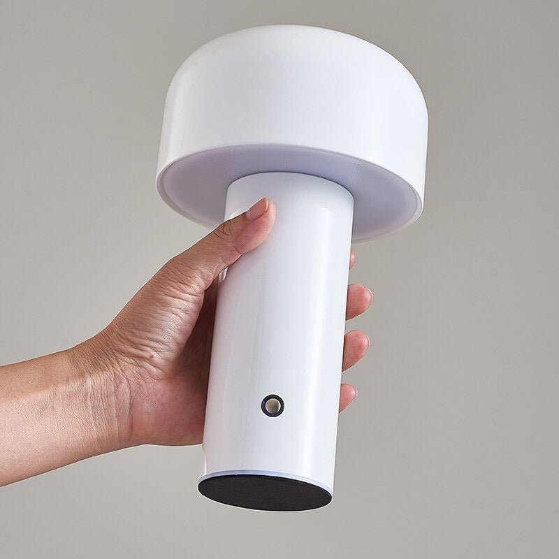 Lampe de chevet Champignon Coloré  LampesDeChevet Blanc  