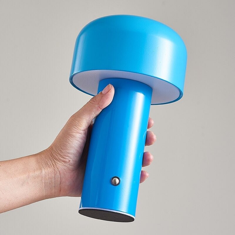 Lampe de chevet Champignon Coloré  LampesDeChevet Bleu  