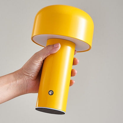 Lampe de chevet Champignon Coloré  LampesDeChevet Jaune  