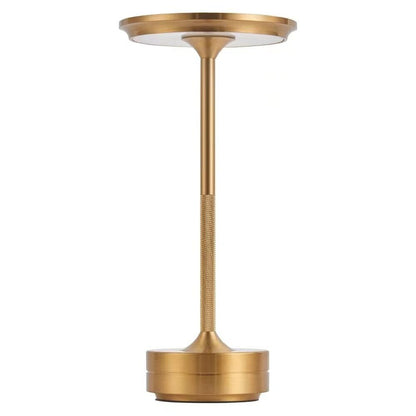 Lampe de chevet Design Italien Rechargeable  LampesDeChevet Dorée  