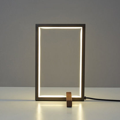 Lampe de chevet Design LED Rectangulaire