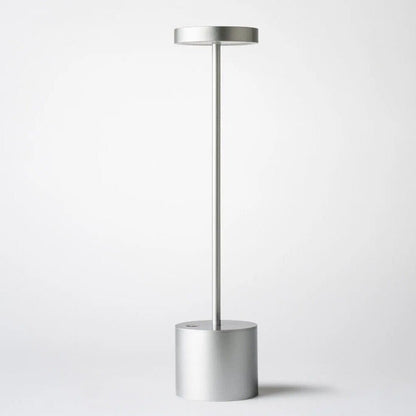 Lampe de chevet Design Rechargeable  LampesDeChevet Argentée  