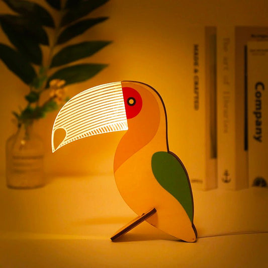 Lampe de chevet Enfant Animaux  LampesDeChevet Toucan  