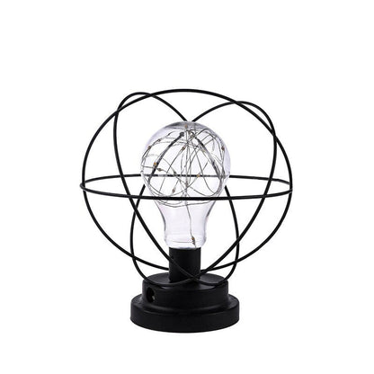 Lampe de chevet Industrielle à Piles  LampesDeChevet Ronde  