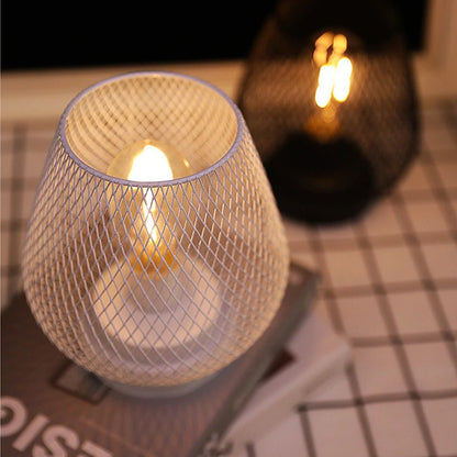 Lampe de chevet Industrielle Cage