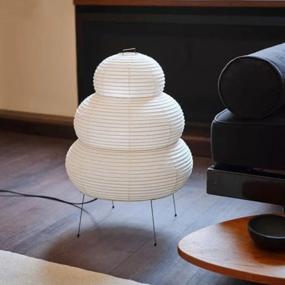 Lampe de chevet Japonaise en Papier Akari Style Yong