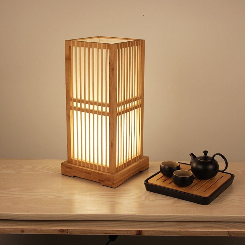 Lampe de chevet Japonaise Tatami