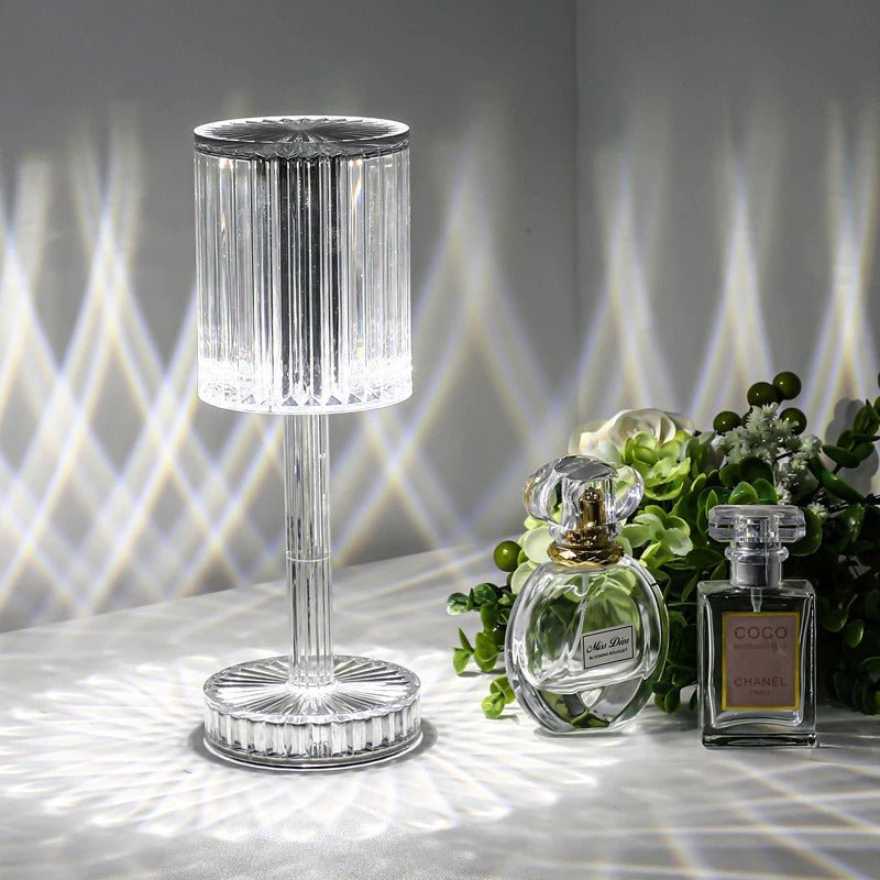 Lampe de chevet LED Diamant Ronde  LampesDeChevet Sans télécommande  