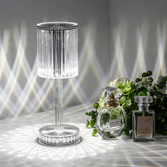 Lampe de chevet LED Diamant Ronde  LampesDeChevet Sans télécommande  