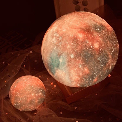 Lampe de chevet LED galaxie
