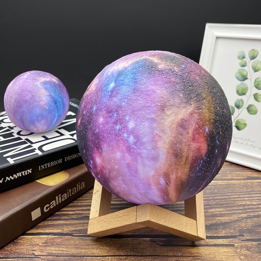Lampe de chevet LED galaxie