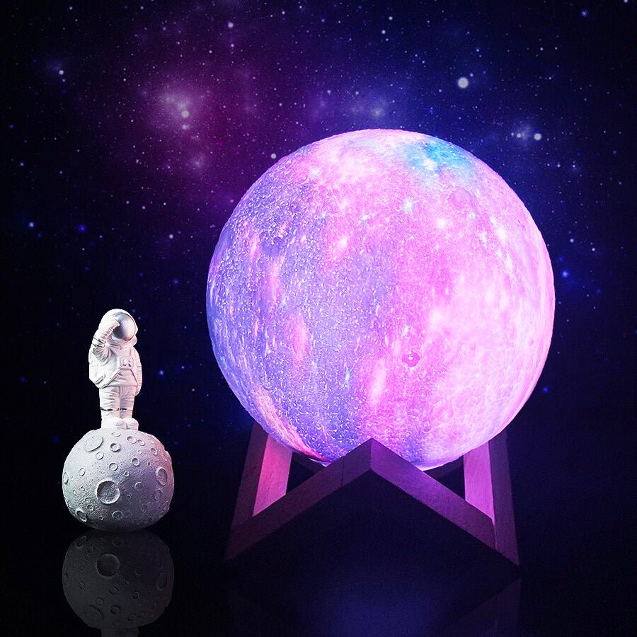 Lampe de chevet LED galaxie  LampesDeChevet 8 cm  