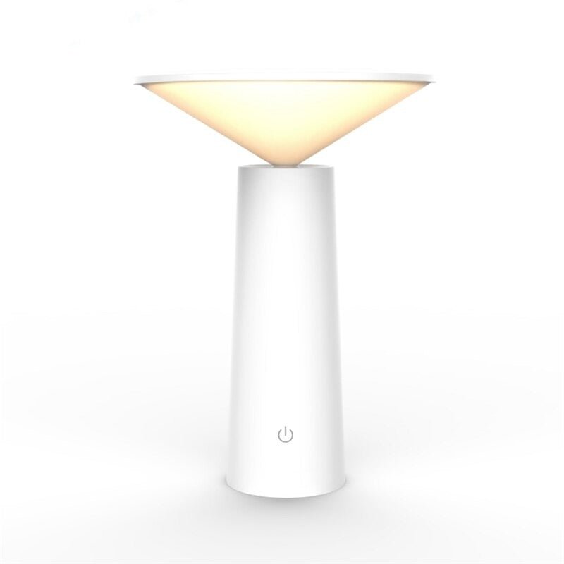 Lampe de chevet LED Rechargeable  LampesDeChevet Blanc  