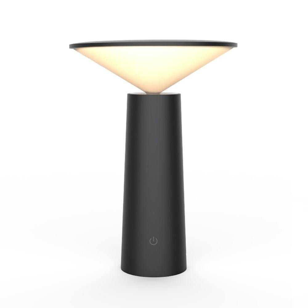 Lampe de chevet LED Rechargeable  LampesDeChevet Noir  