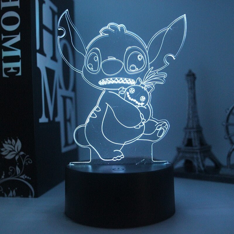 Lampe de chevet LED Stitch  LampesDeChevet 4  