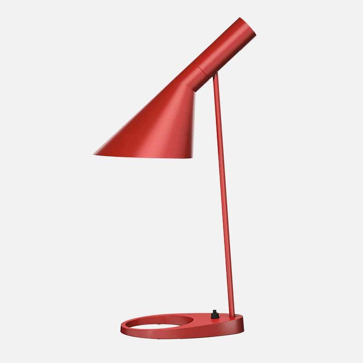 Lampe de chevet Moderne Acier  LampesDeChevet Rouge  