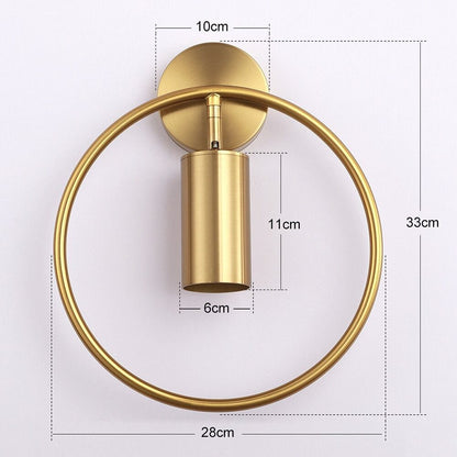 Lampe de chevet Murale Cercle Design