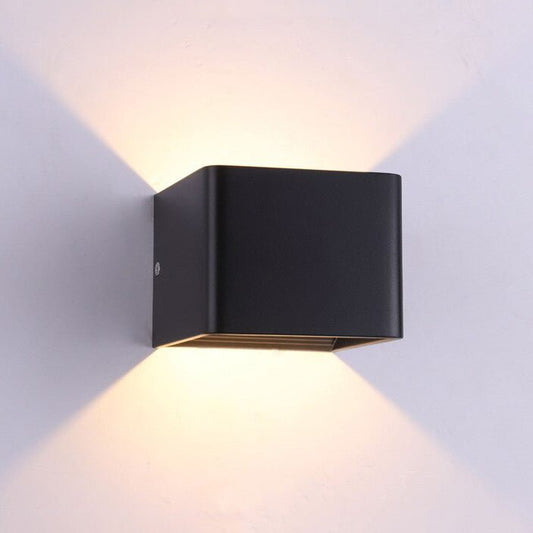 Lampe de chevet Murale Cubique  LampesDeChevet Noir  