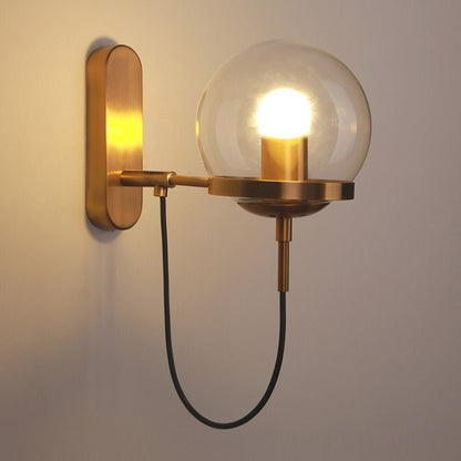 Lampe de chevet Murale Design  LampesDeChevet Bronze  