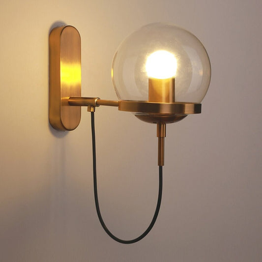 Lampe de chevet Murale Design  LampesDeChevet Bronze  