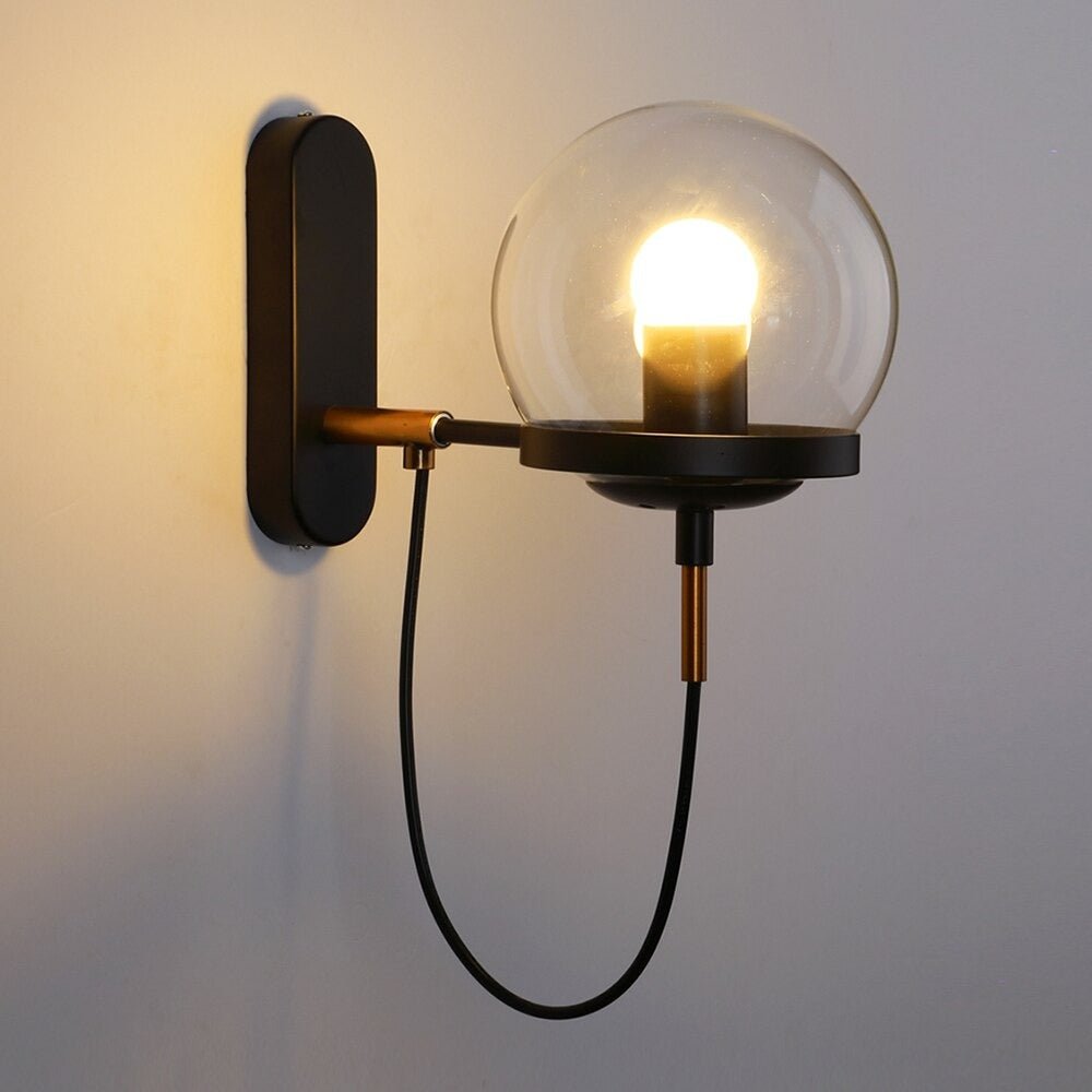 Lampe de chevet Murale Design  LampesDeChevet Noir  