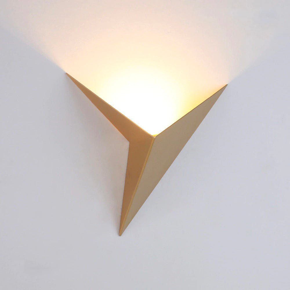 Lampe de chevet Murale Étoile Métal  LampesDeChevet Dorée Froide 