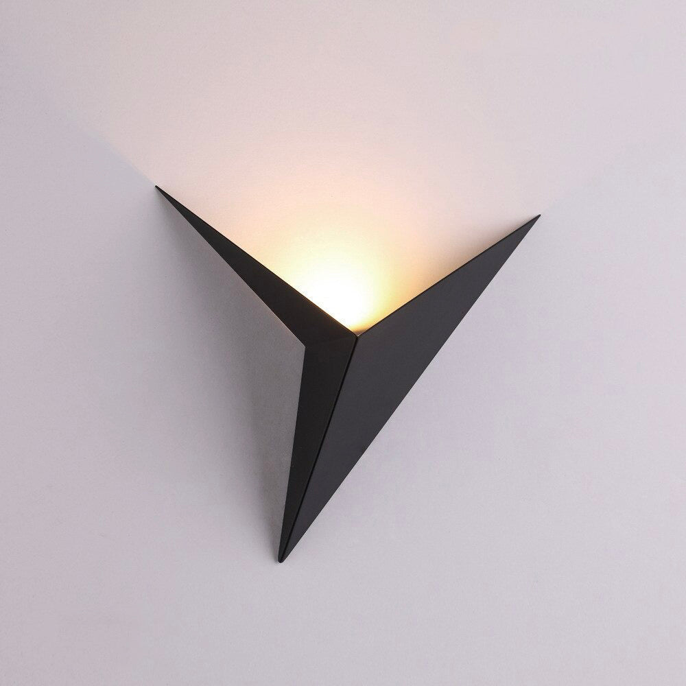 Lampe de chevet Murale Étoile Métal  LampesDeChevet Noir Froide 