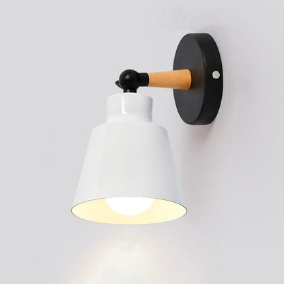 Lampe de chevet Murale Métal Scandinave  LampesDeChevet Blanc Sans 