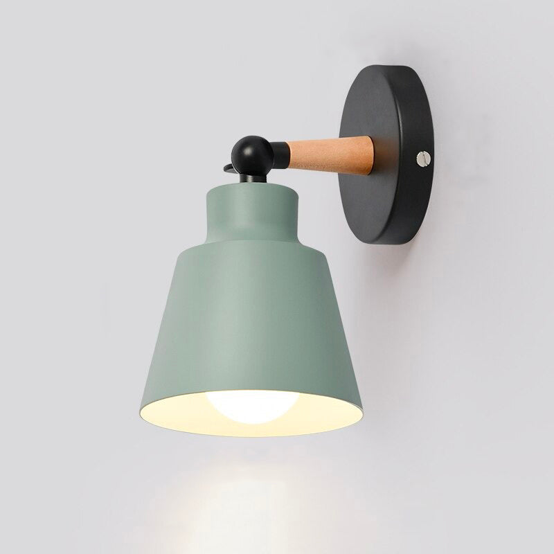 Lampe de chevet Murale Métal Scandinave  LampesDeChevet Vert Sans 